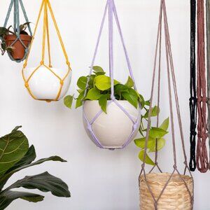 Handmade Macrame Plant Hangers